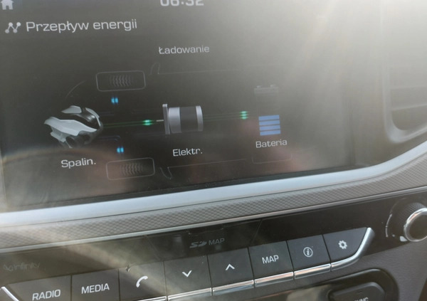 Hyundai IONIQ cena 74200 przebieg: 63000, rok produkcji 2018 z Gryfice małe 191
